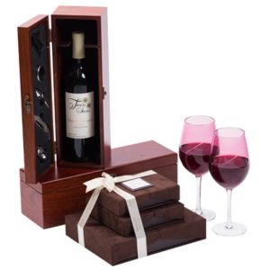 Executive Wine Chocolate Gift Designer Wine Glasses