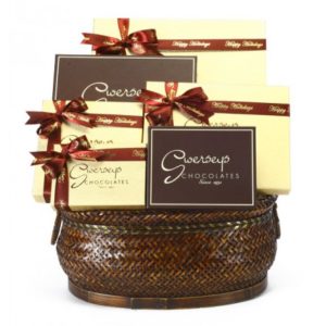 Hanukkah Prestigious Chocolate Gift Basket