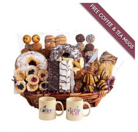 Hanukkah Good Morning Breakfast Pastry Gift Basket