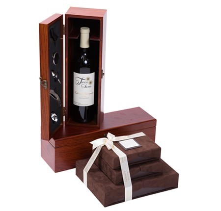 Condolence Executive Wine Chocolate Luxurious Gift Set