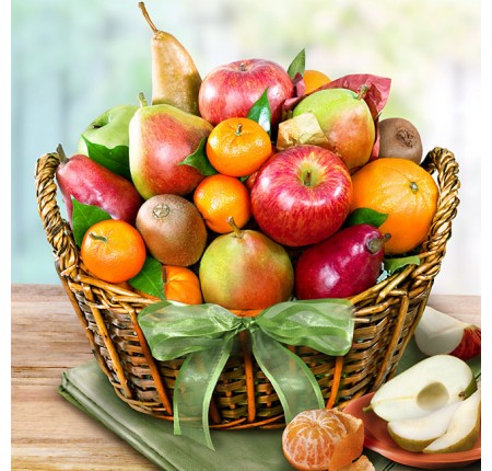 Rosh Hashanah Bountiful Fruit Harvest