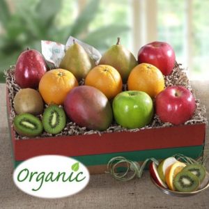 Rosh Hashanah Organic Deluxe Fruit Gift Collection