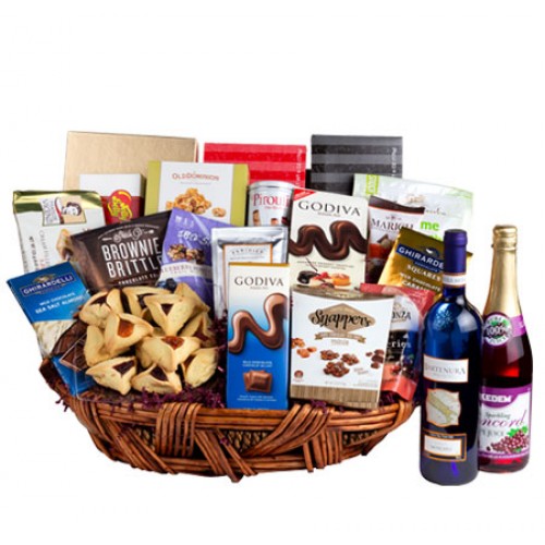 Executive Purim Gourmet Gift Basket