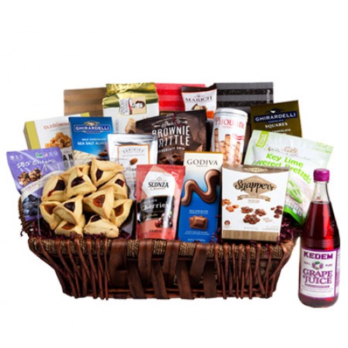 Signature Purim Gourmet Gift Basket