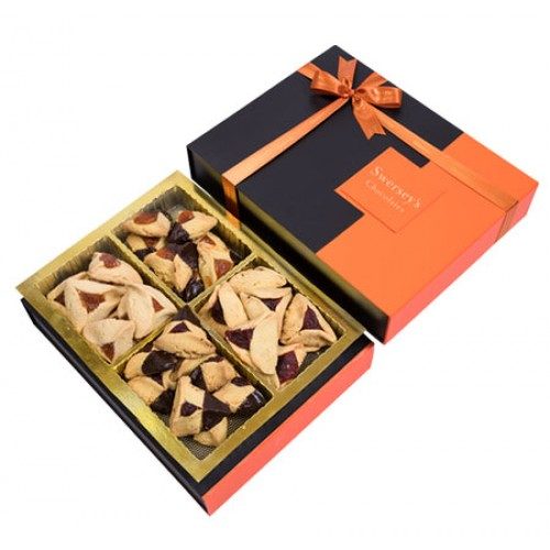 Nouveau Design Assorted Purim Hamantashen Gift Box
