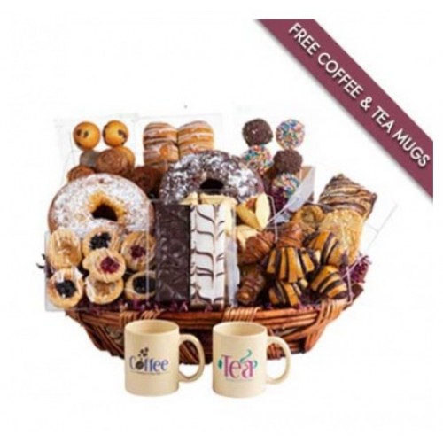 Purim Good Morning Breakfast Pastry Gift Basket