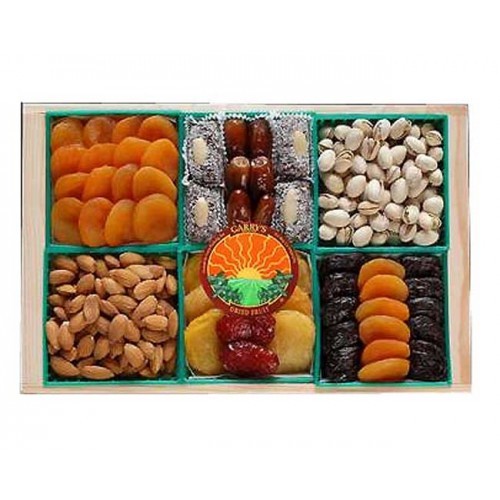 Purim Mixed Dried Fruit Nut Crate