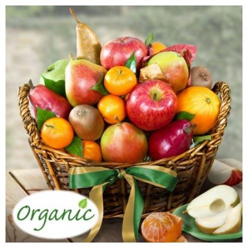 Purim Organic Bountiful Fruit Basket
