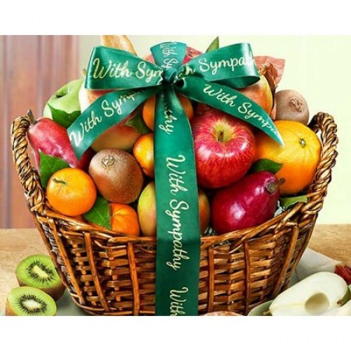 Purim With Sympathy Bountiful Fruit Basket
