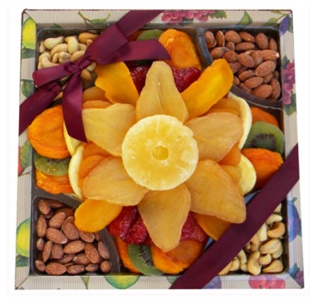 Purim Fruit Gift Platters