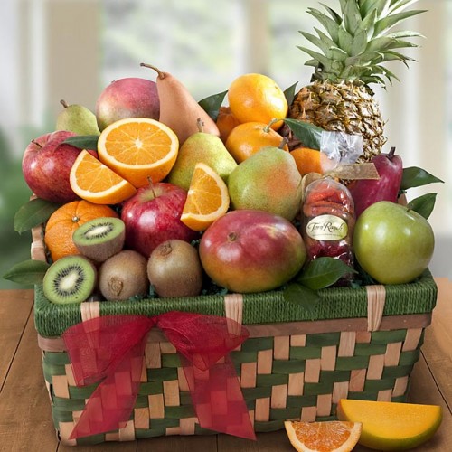 Rosh Hashanah Tropical Abundance Fruit Basket
