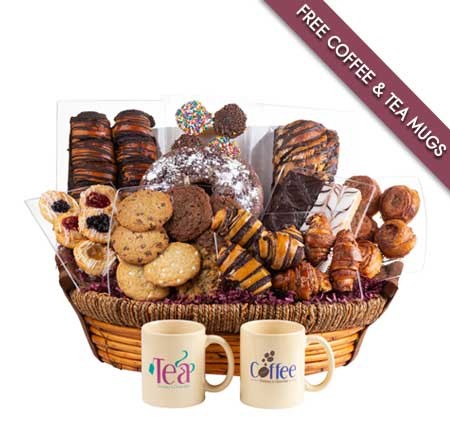 Rosh Hashanah Grand Deluxe Gourmet Fresh Pastry Gift Basket