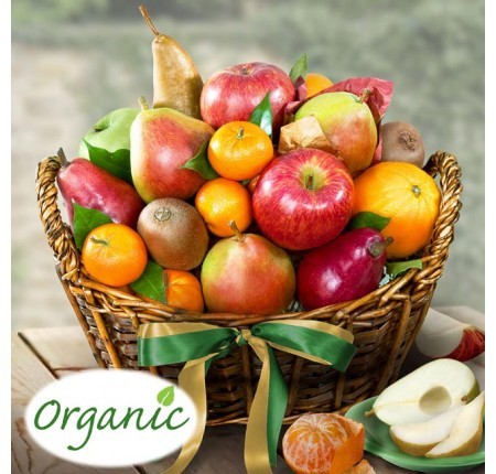 Hanukkah Organic Bountiful Fruit Basket