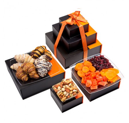 Pareve Nouveau Design VIP Fruit Nut Towers