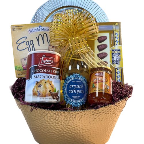 Gourmet Happy Passover Gift Basket - Kosherline