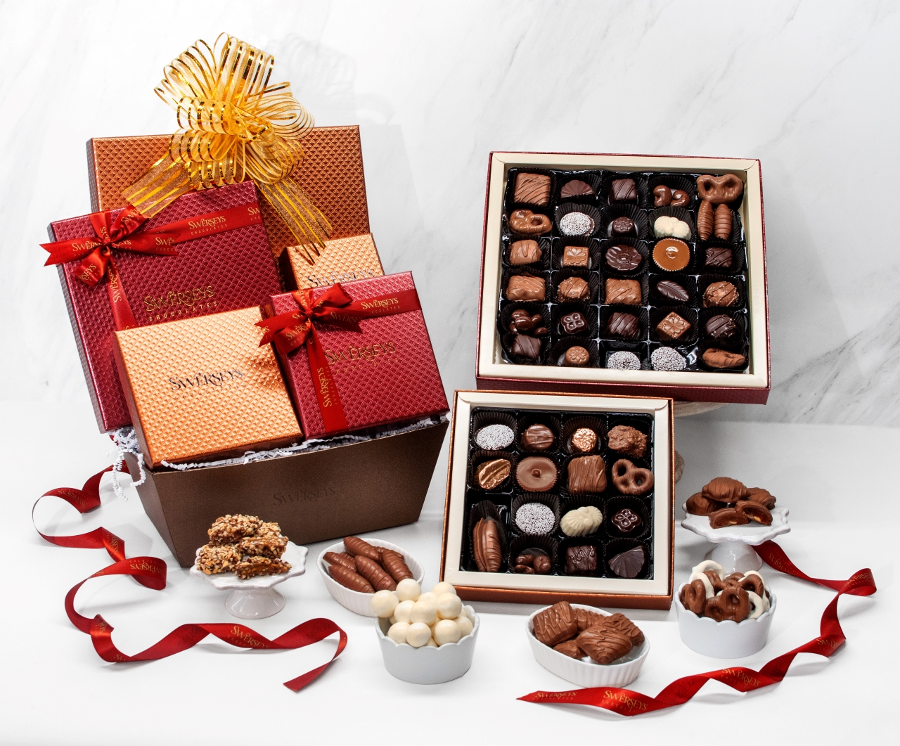 Buy our christmas chocolate photo gift box at