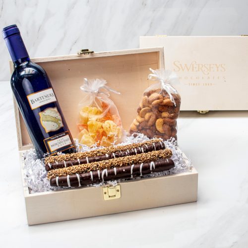 Designer Treats and Moscato Keepsake Box Purim Gift Box Set - Kosherline