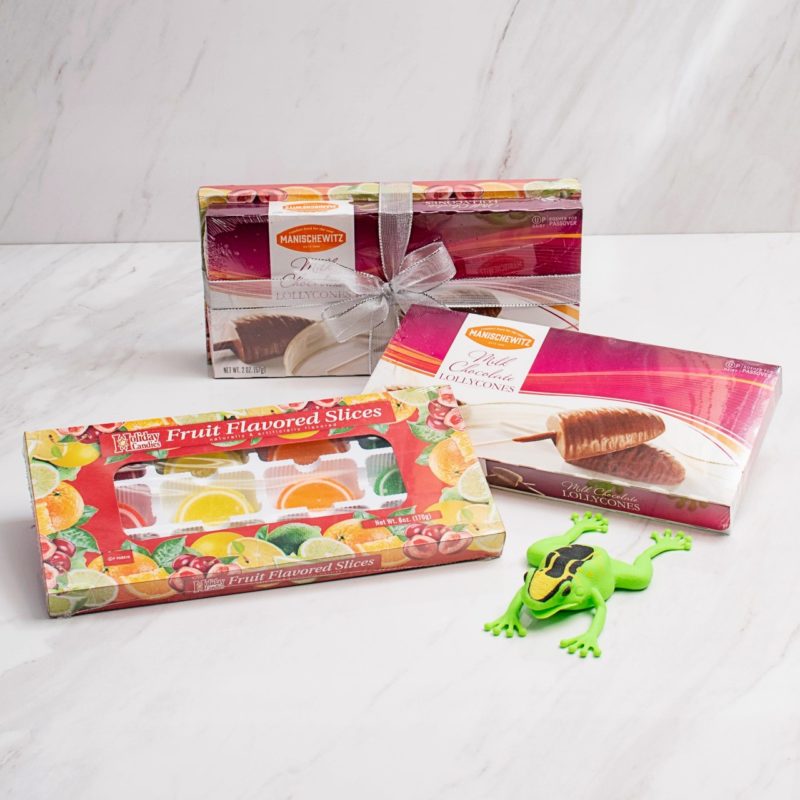 Happy Passover Chocolate & Fruit Candy Gift Set - Kosherline