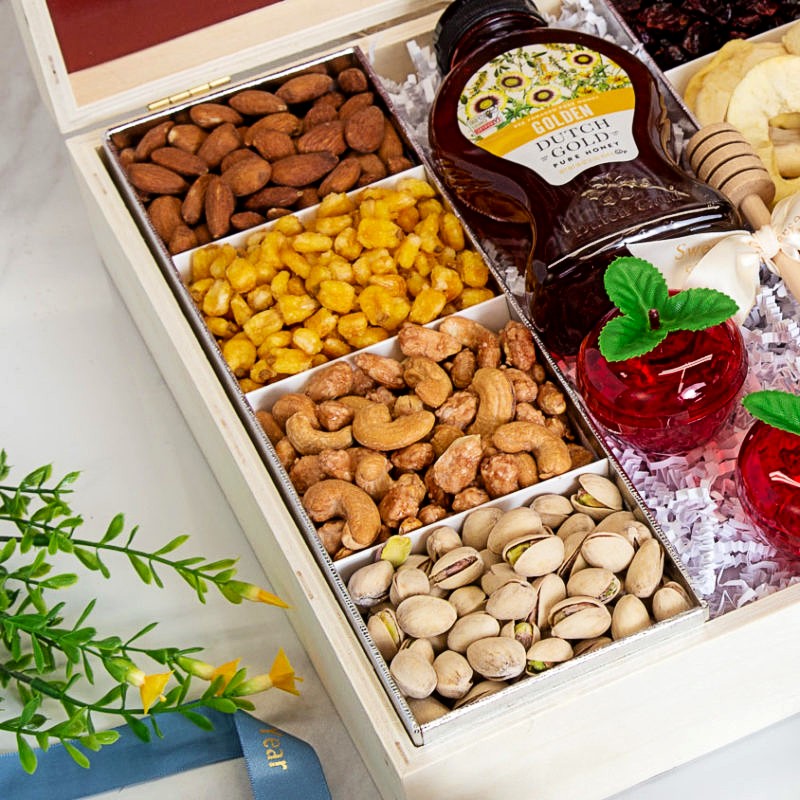 Shavuot Designer Nut and Dried Fruit Gift Box - Kosherline-hdcinema.vn