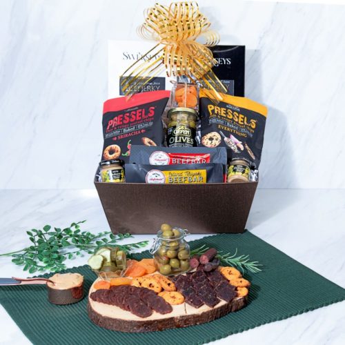Grand Charcuterie Lover Kosher Gift Basket - Kosherline