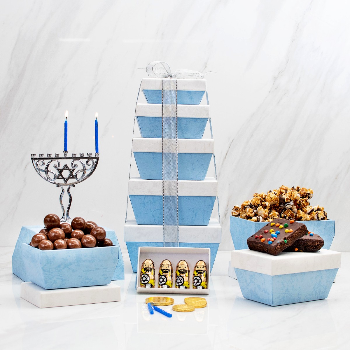 Chanukah Gift Basket for a Crowd