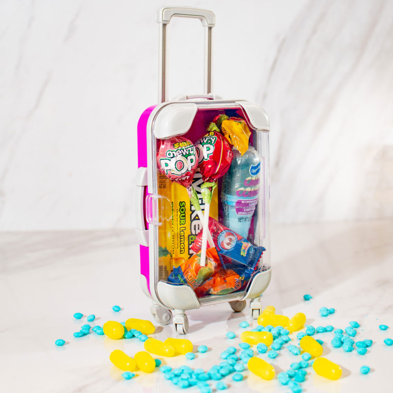 Purim Candy Mishloach Manot Toy Suitcase Gift Set - Main