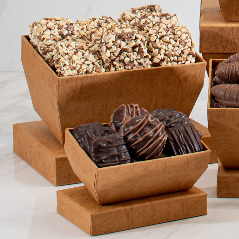 Purim Mishloach Manot Chocolate & Cookie 5-Tier Gift Tower - Main
