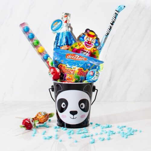 Kids Panda Variety Candy & Snacks Gift Pale - Kosherline