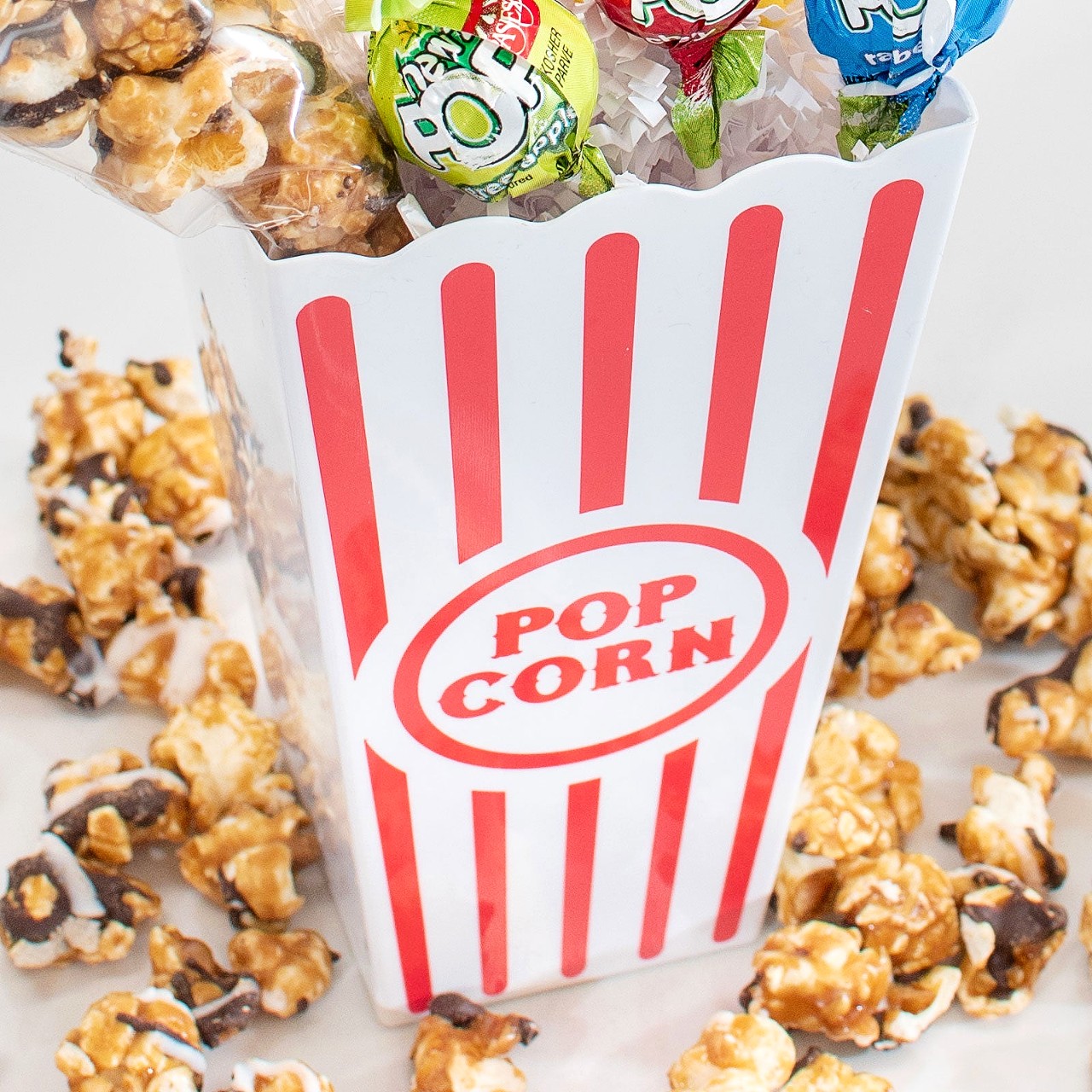 Valentine's Day Gourmet Popcorn And Candy Gift Box