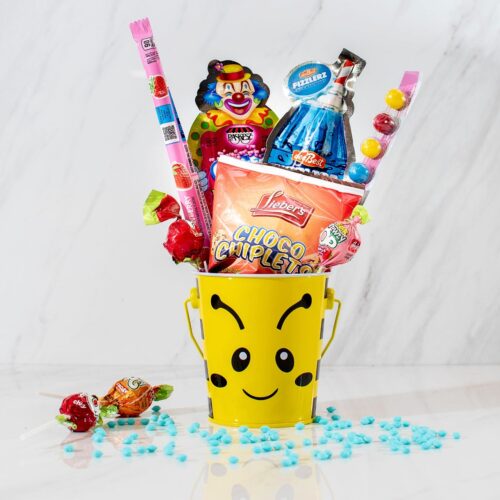Kids Smiley Snacks & Candy Variety Gift Pale - Kosherline