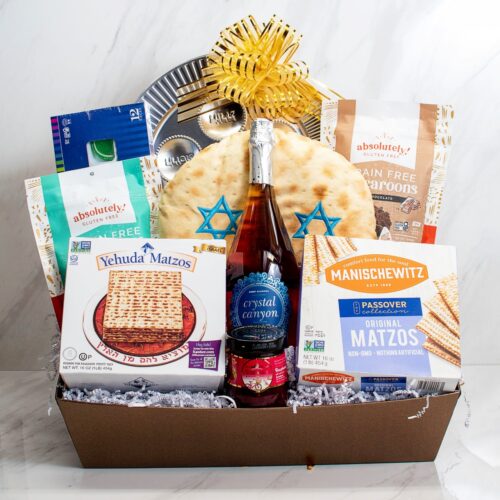 Ultimate Seder Companion Passover Gift Basket- Kosherline